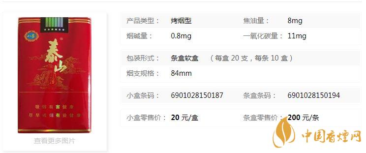 泰山八喜軟紅多少錢？泰山八喜軟紅價(jià)格及參數(shù)一覽2020