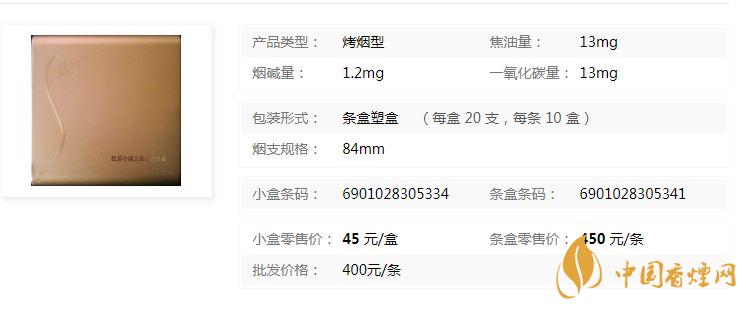 蘇煙軟金砂xs多少錢一包價(jià)格？蘇煙軟金砂XS價(jià)格及參數(shù)一覽
